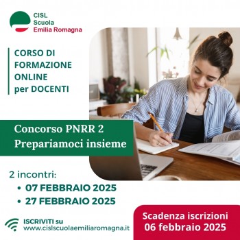 CONCORSO PNRR 2 PREPARIAMOCI INSIEME